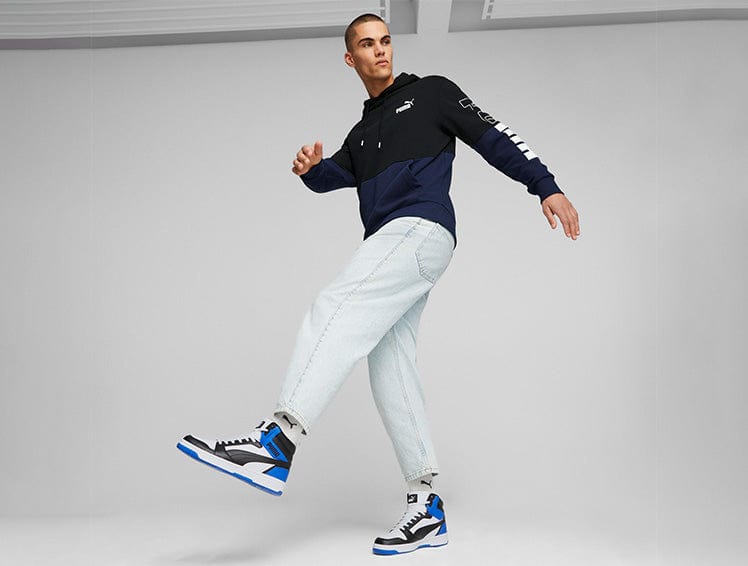 Zapatillas Puma Rebound V6 Hombre Negro 2