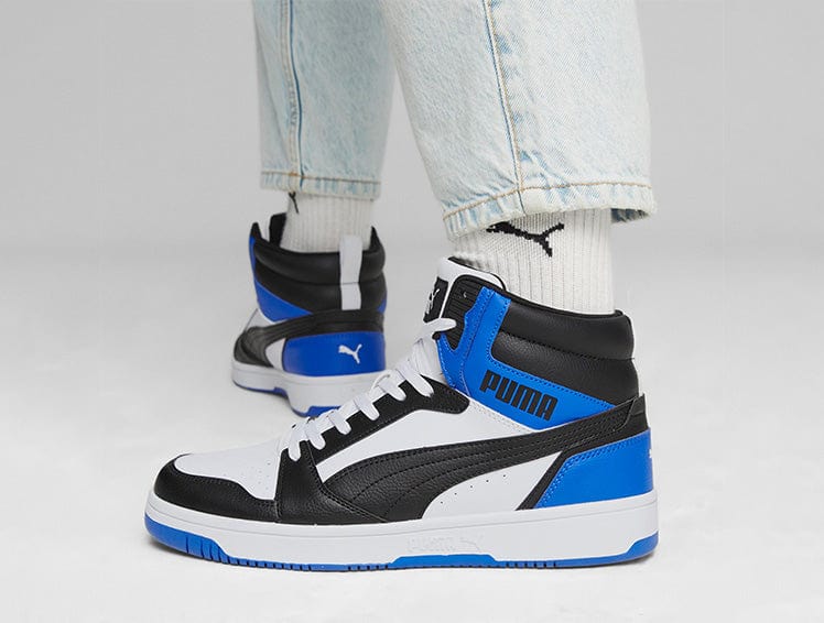 Zapatillas Puma Rebound V6 Hombre Negro 4