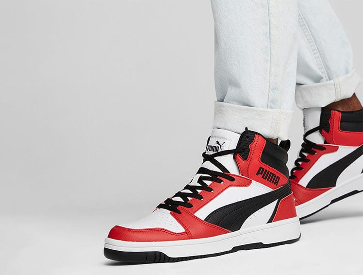 Zapatillas Puma Rebound V6 Hombre Rojo 2