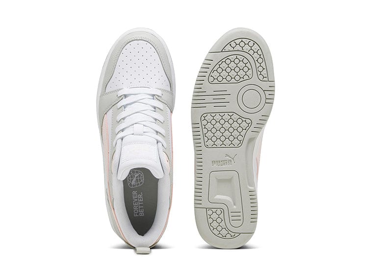 Zapatillas Puma Rebound V6 Low Mujer Gris 5