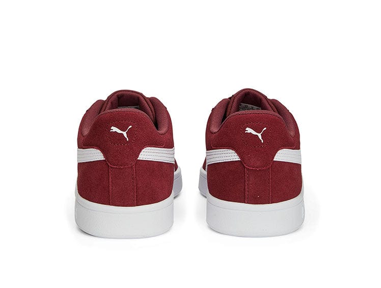 Zapatillas Puma Smash V2 Hombre Burdeo 4