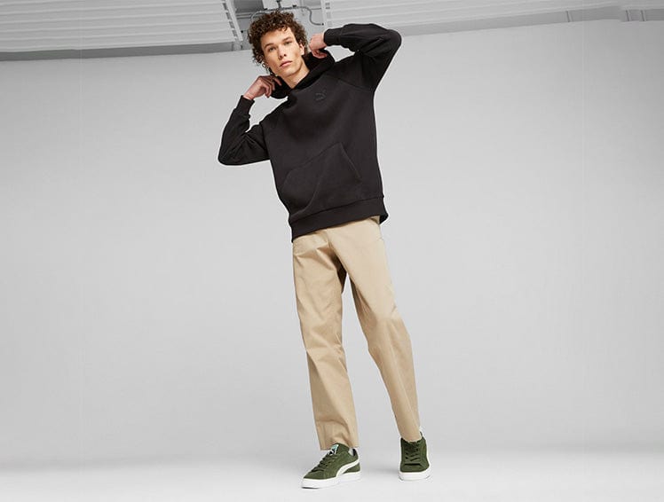 Zapatillas Puma Suede Classics XXI Hombre Verde 2