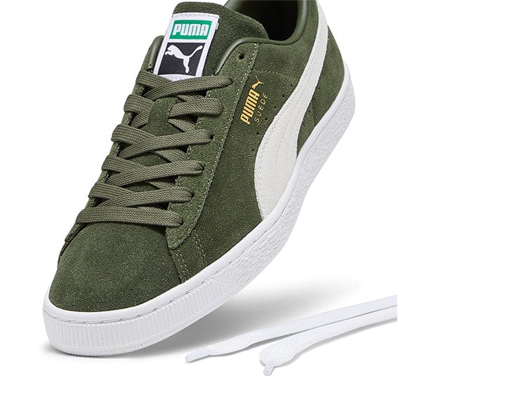 Zapatillas Puma Suede Classics XXI Hombre Verde 3