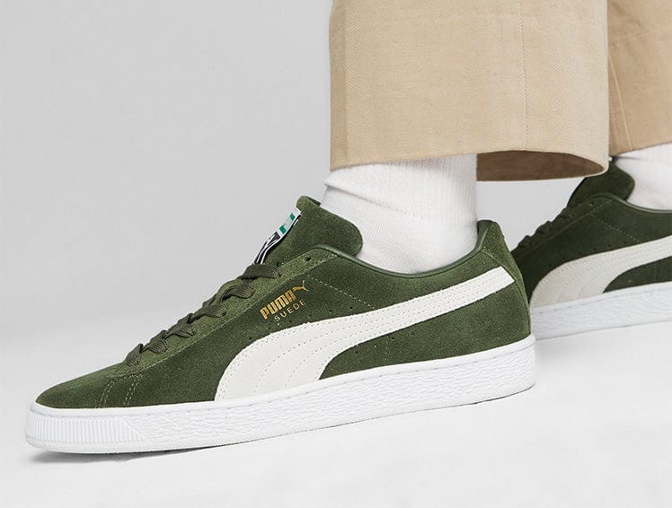 Zapatillas Puma Suede Classics XXI Hombre Verde 4