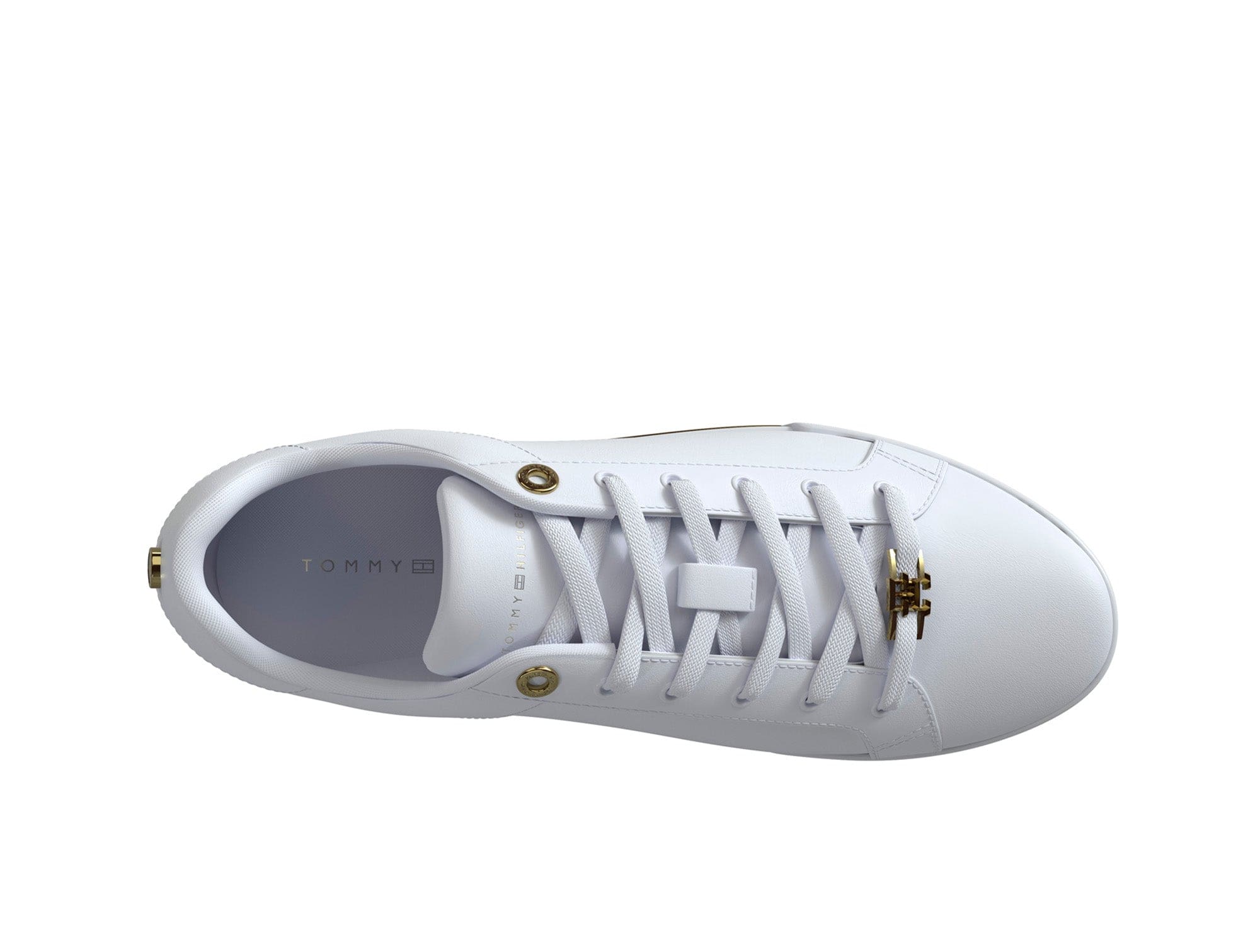 Zapatilla Tommy Court Mujer Blanco 3