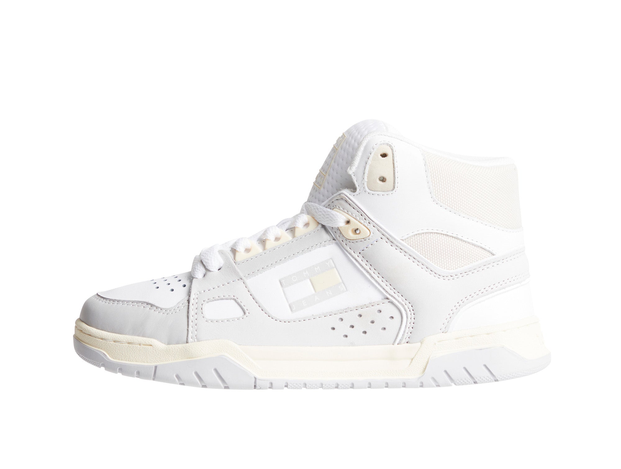 Zapatilla Tommy Droid Mid Mujer Mono Blanco 1