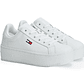 Zapatilla Tommy Flatform Essenti Mujer Mono Blanco - Miniatura 2