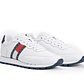 Zapatilla Tommy Leather Runner Hombre Blanco - Miniatura 2