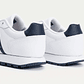 Zapatilla Tommy Leather Runner Hombre Blanco - Miniatura 5
