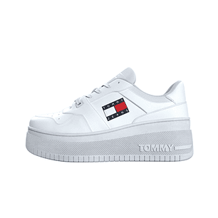 Zapatilla Tommy Meg Flatform Option 1 Mujer Blanco