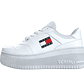 Zapatilla Tommy Meg Flatform Option 1 Mujer Blanco - Miniatura 1