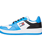 Zapatilla Tommy Retro Basket Hombre Azul - Miniatura 1