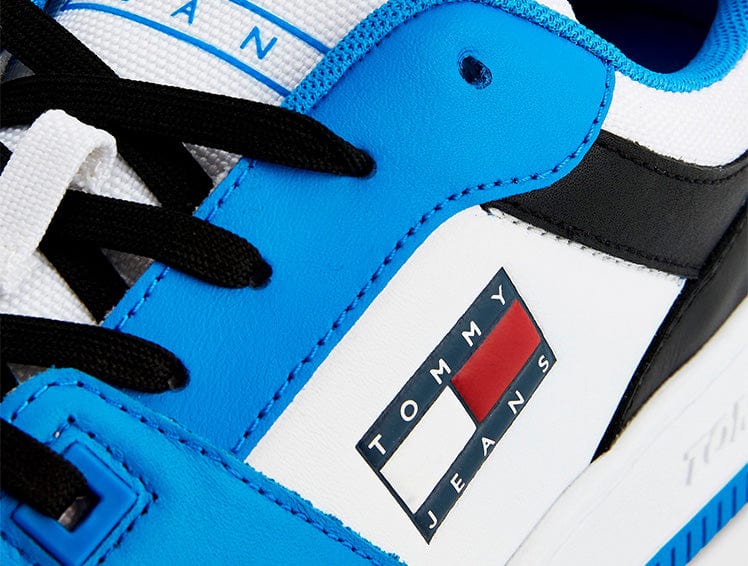 Zapatilla Tommy Retro Basket Hombre Azul 2