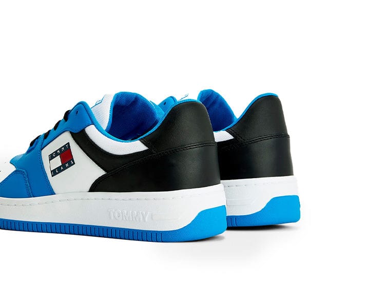 Zapatilla Tommy Retro Basket Hombre Azul 3