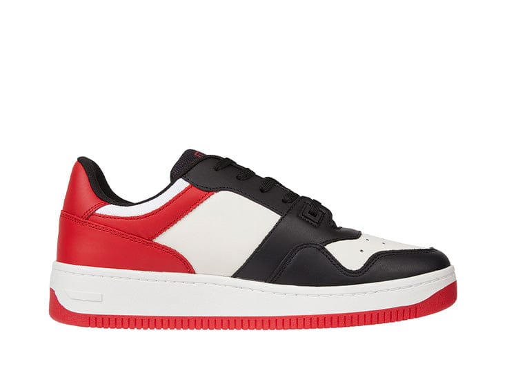 Zapatilla Tommy Retro Basket Hombre Blanco 3