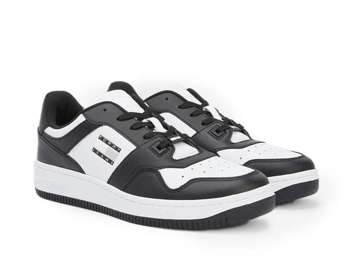 Zapatilla Tommy Retro Basket Hombre Negro 3