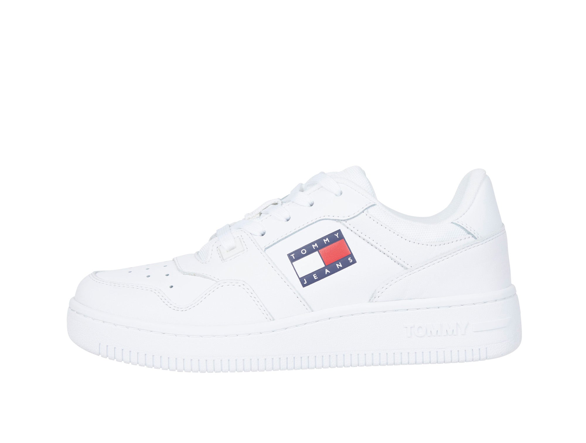 Zapatilla Tommy Retro Basket Mujer Blanco 1