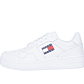Zapatilla Tommy Retro Basket Mujer Blanco - Miniatura 1