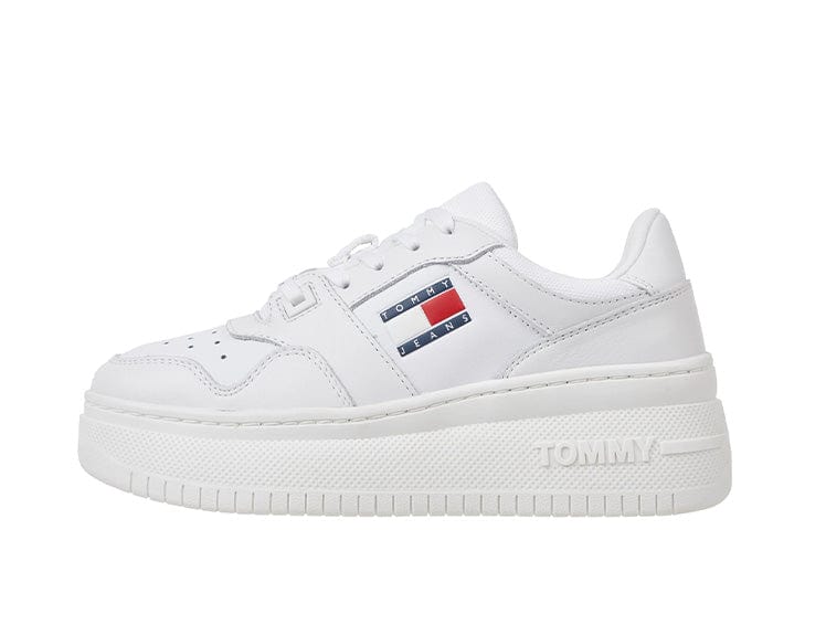 Zapatilla Tommy Retro Basket Mujer Blanco 1