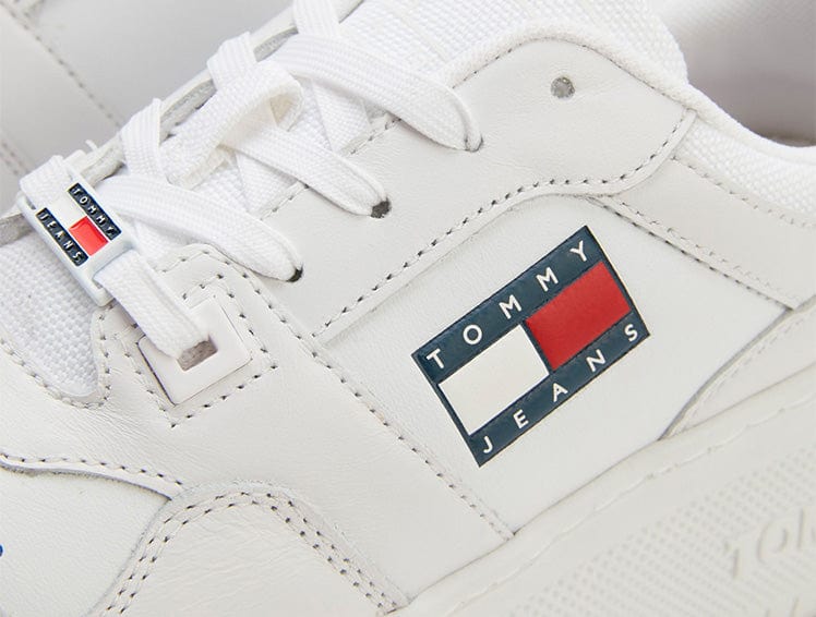 Zapatilla Tommy Retro Basket Mujer Blanco 3