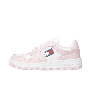 Zapatilla Tommy Retro Basket Mujer Rosado