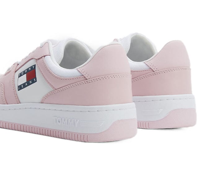 Zapatilla Tommy Retro Basket Mujer Rosado 4