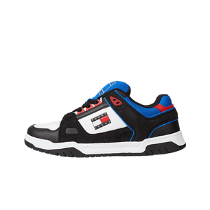 Zapatilla Tommy Skate Hombre Negro