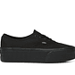 Zapatilla Vans Authentic Stackform (Canvas) Mujer Negro - Miniatura 1