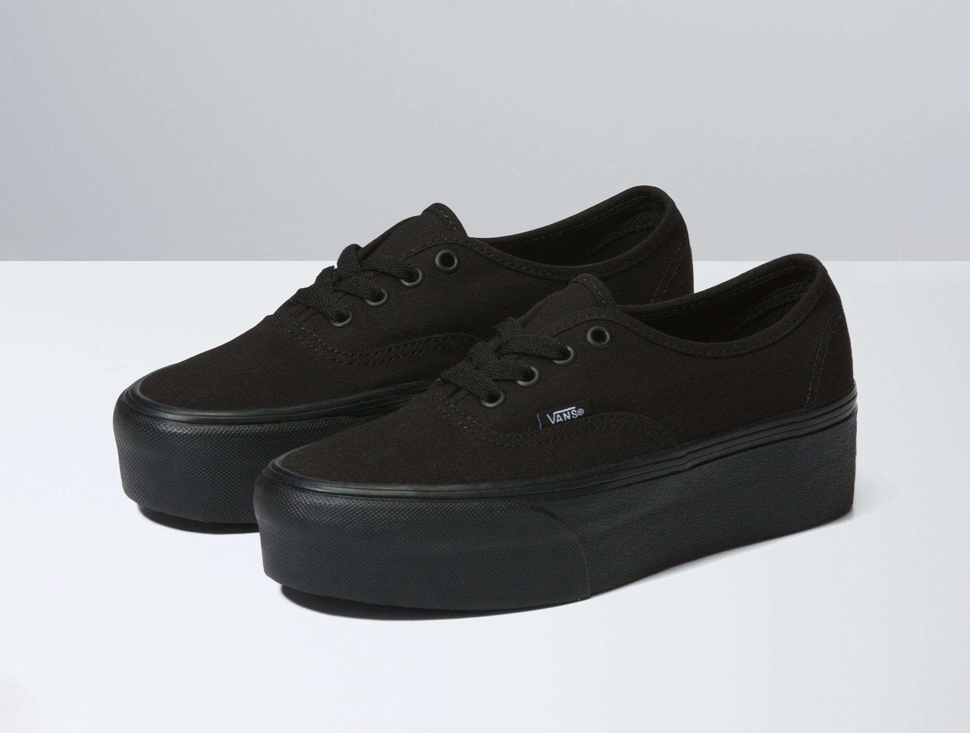 Zapatilla Vans Authentic Stackform (Canvas) Mujer Negro 4