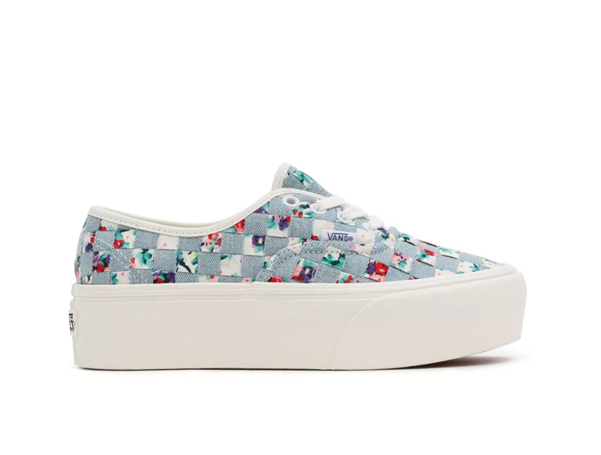 Zapatilla Vans Authentic Stackform (Woven) Mujer Celeste 1
