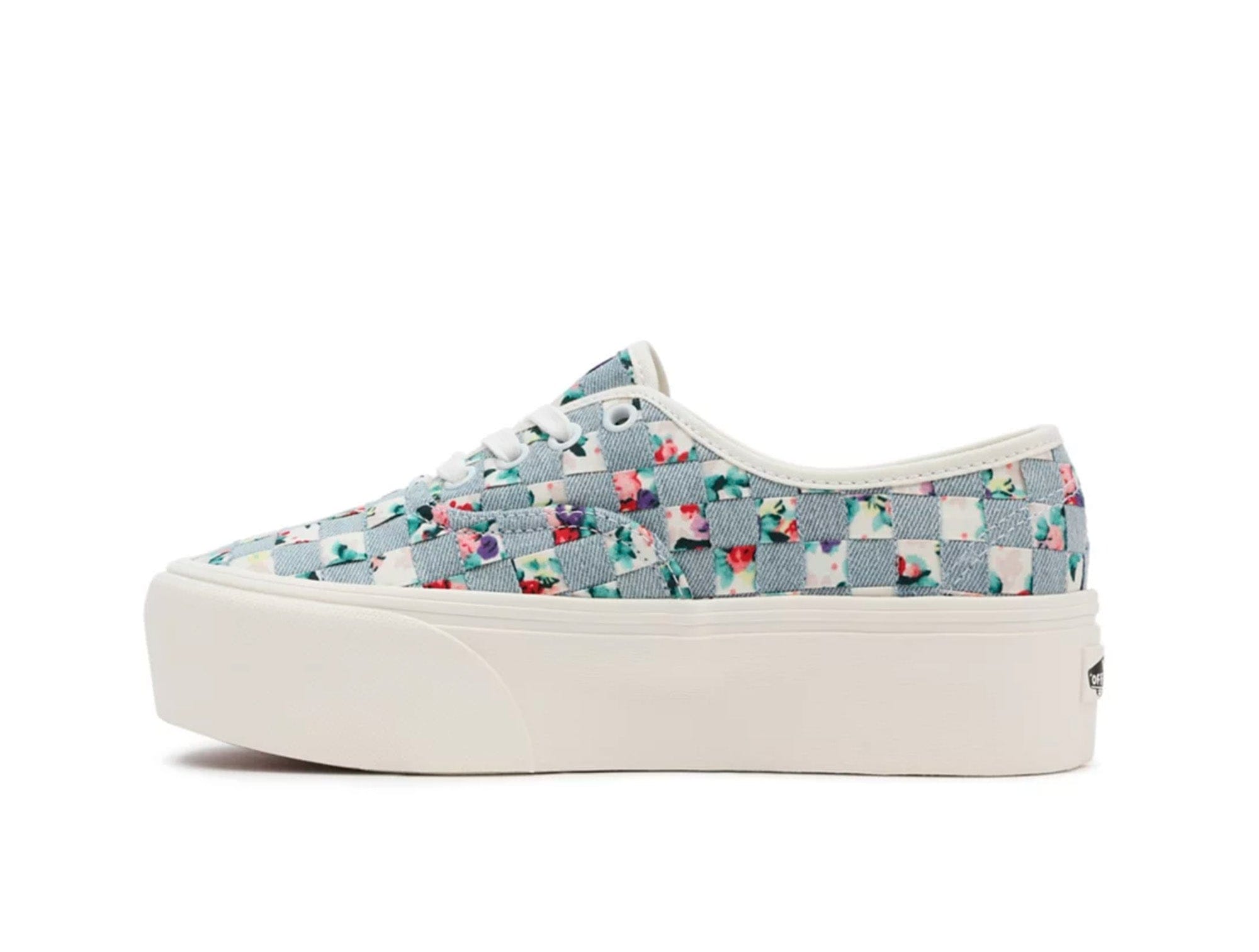 Zapatilla Vans Authentic Stackform (Woven) Mujer Celeste 2