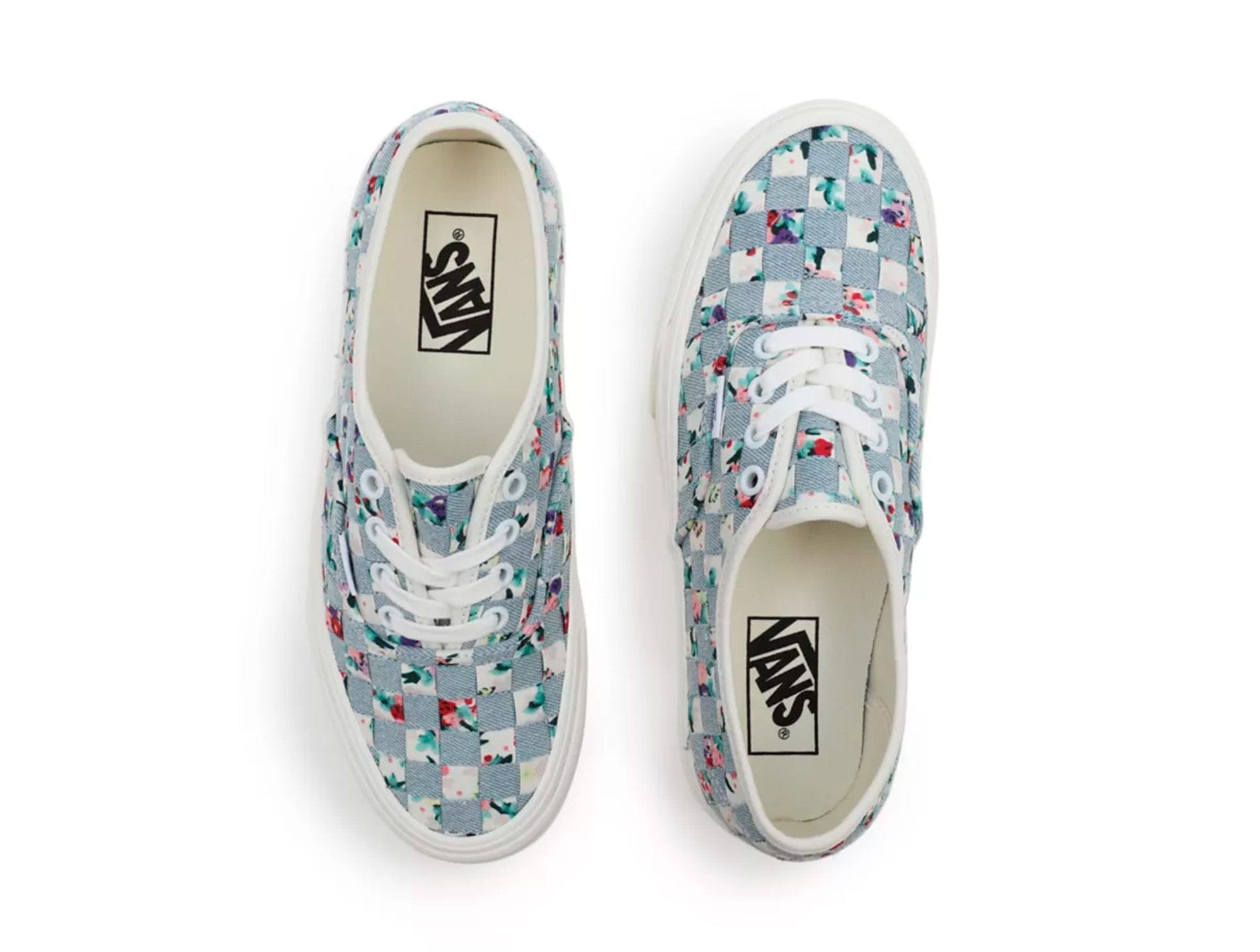 Zapatilla Vans Authentic Stackform (Woven) Mujer Celeste 5
