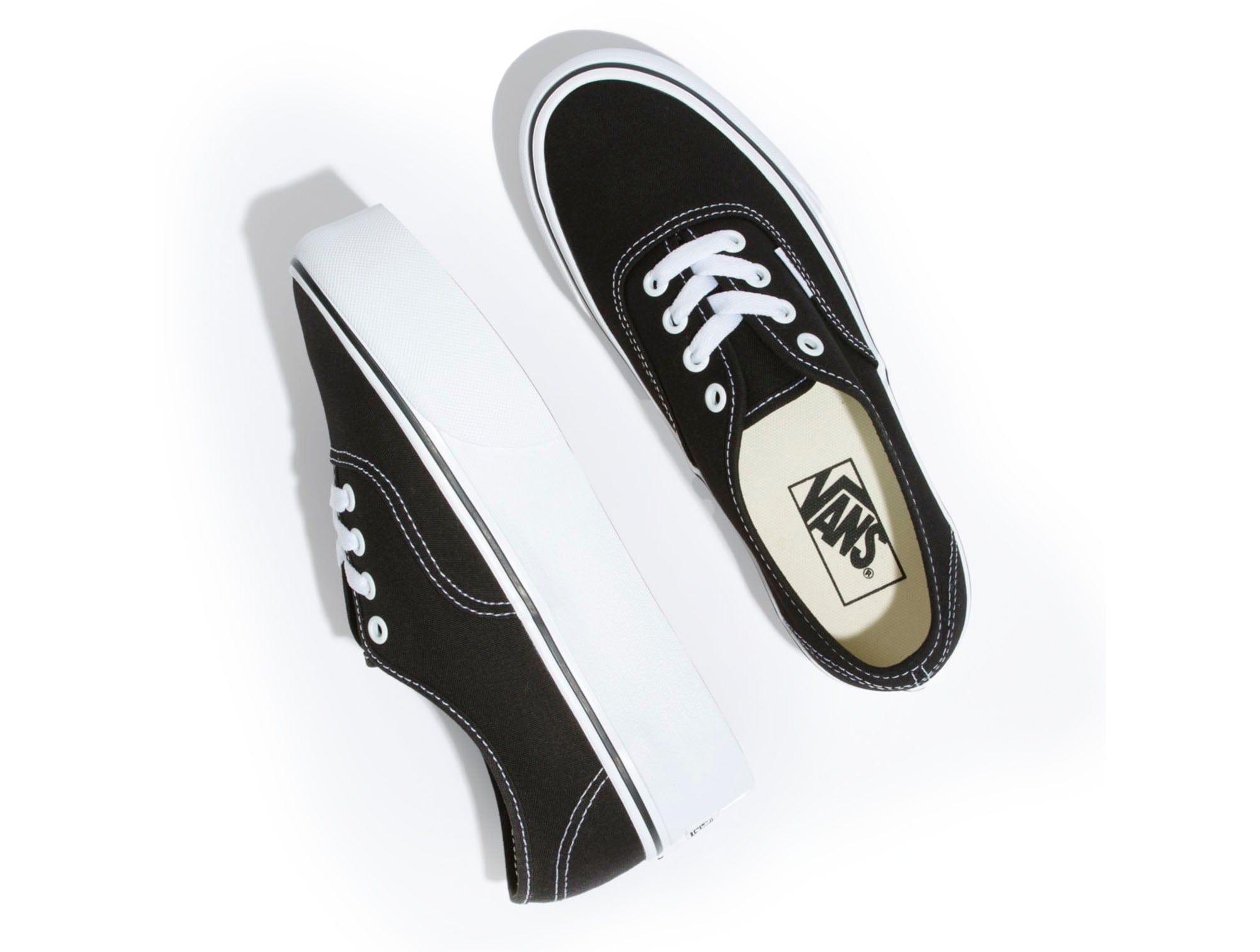 Zapatilla Vans Authentic Stackform Mujer Negro 3