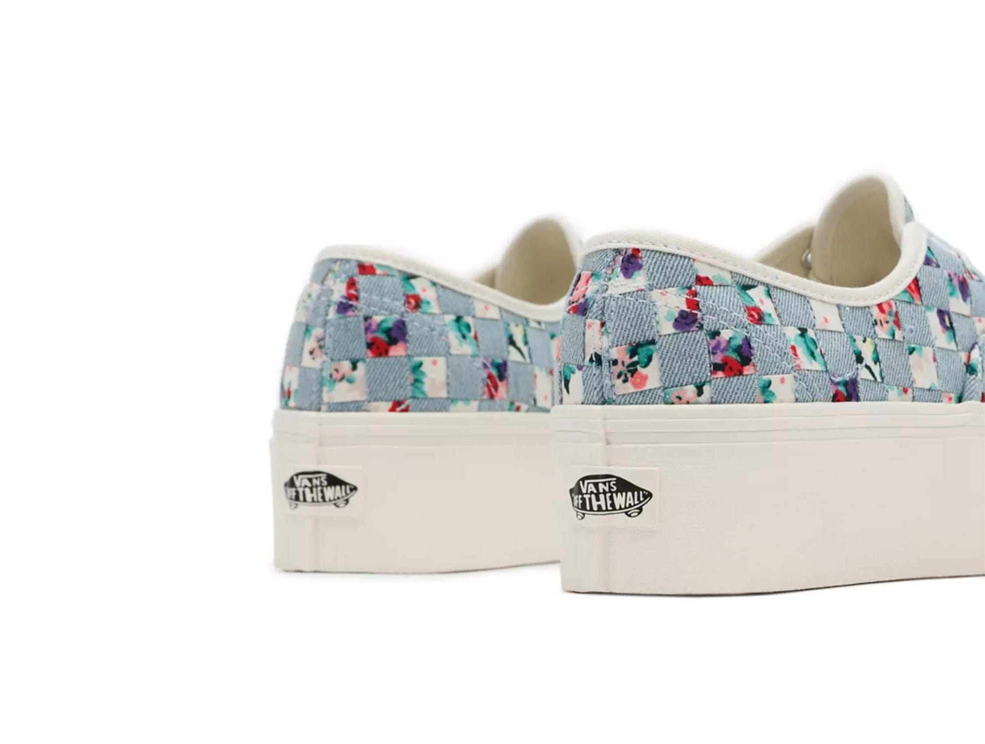 Zapatilla Vans Authentic Stackform (Woven) Mujer Celeste 7
