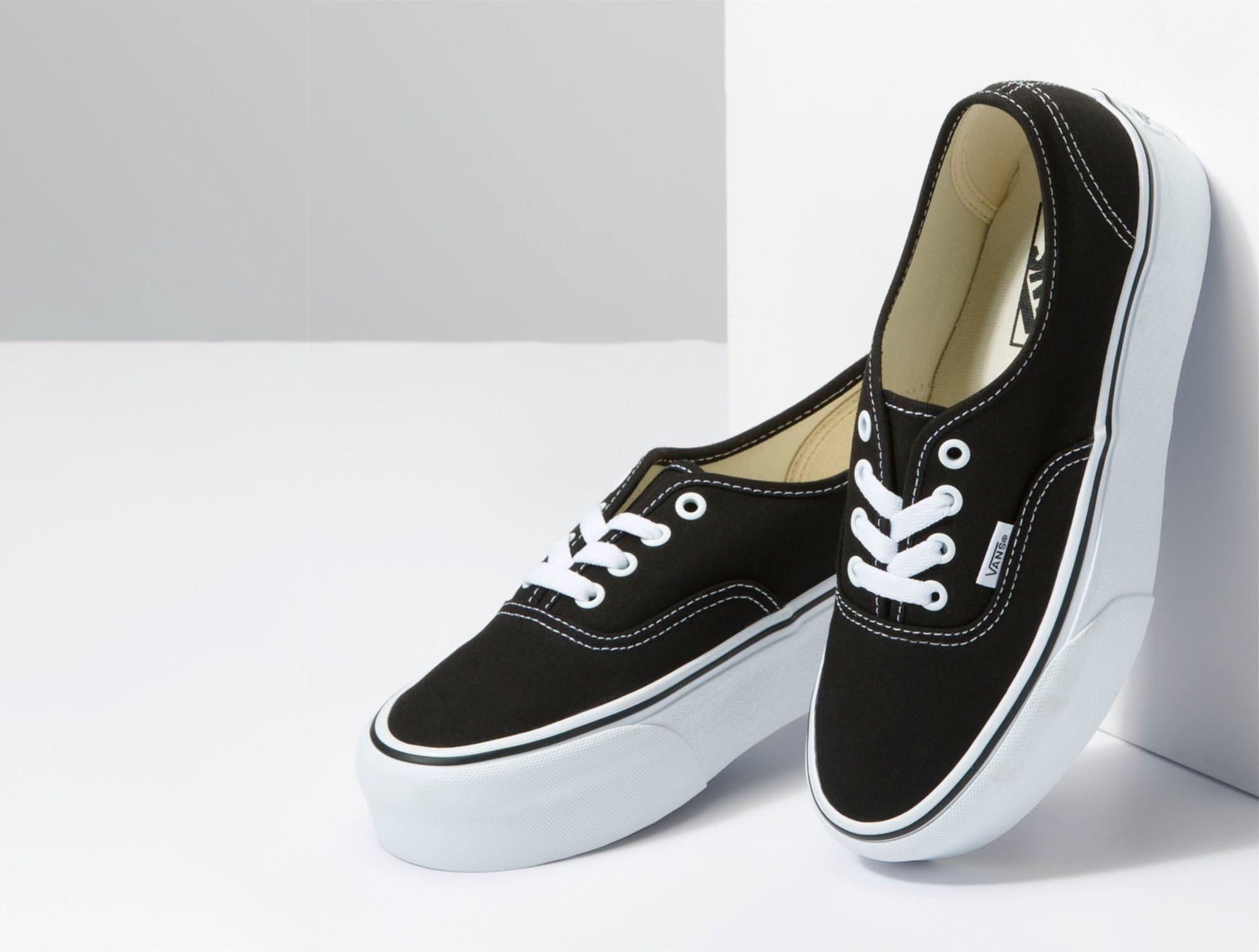 Zapatilla Vans Authentic Stackform Mujer Negro 5