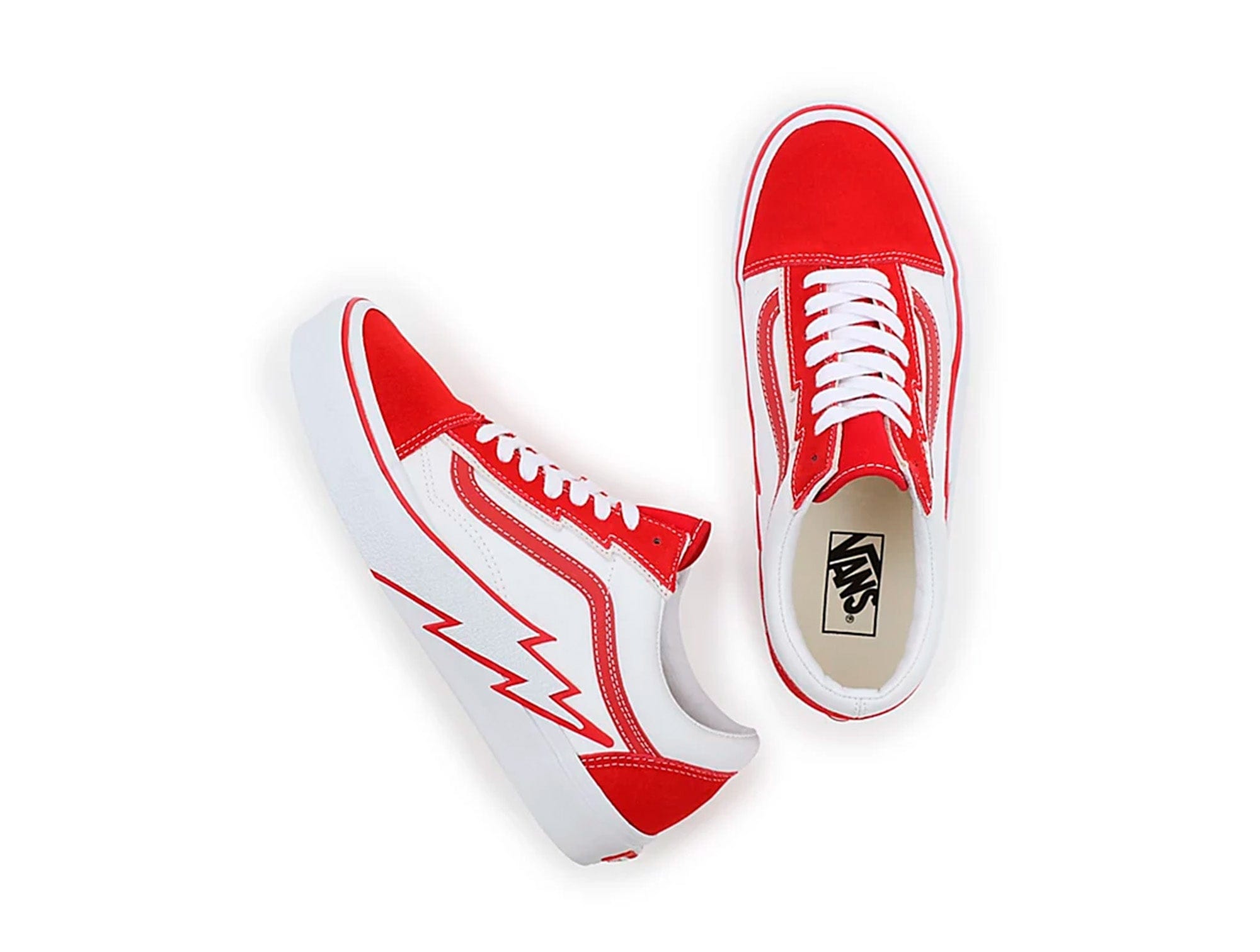 Zapatilla Vans Old Skool Bolt Hombre Blanco 4