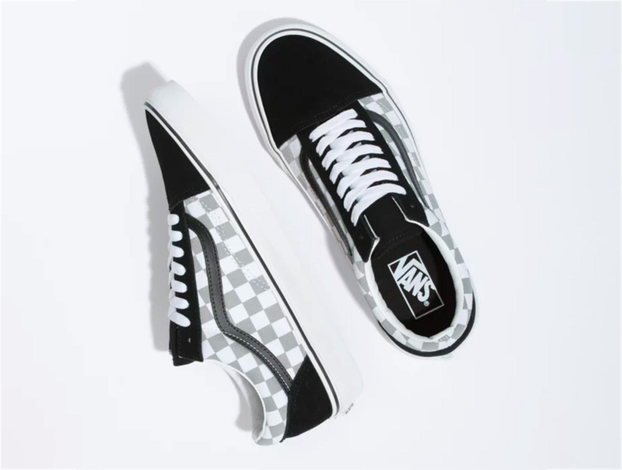 Zapatilla Vans Old Skool Cosmic Check Reflective Hombre Negro 3