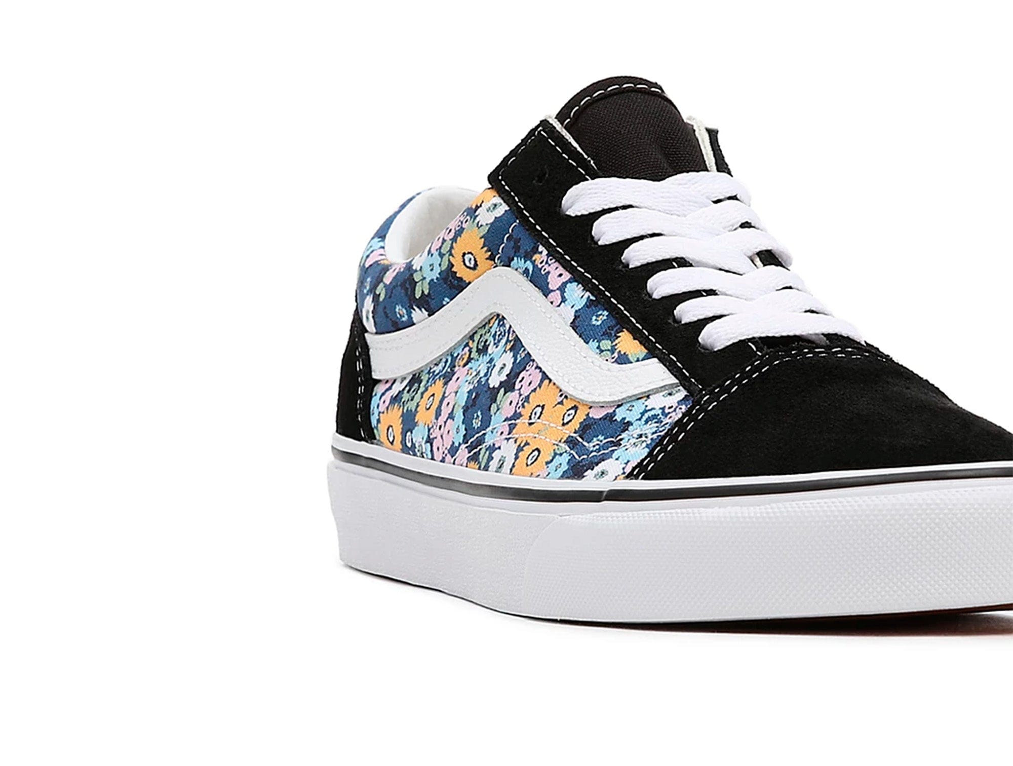Zapatilla Vans Old Skool Floral Mujer Negro 4