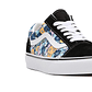 Zapatilla Vans Old Skool Floral Mujer Negro - Miniatura 4