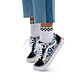 Zapatilla Vans Old Skool Floral Mujer Negro - Miniatura 7