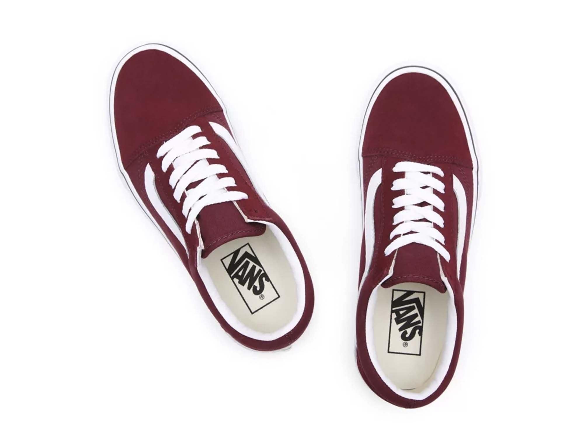 Zapatilla Vans Old Skool Mujer Burdeo 5
