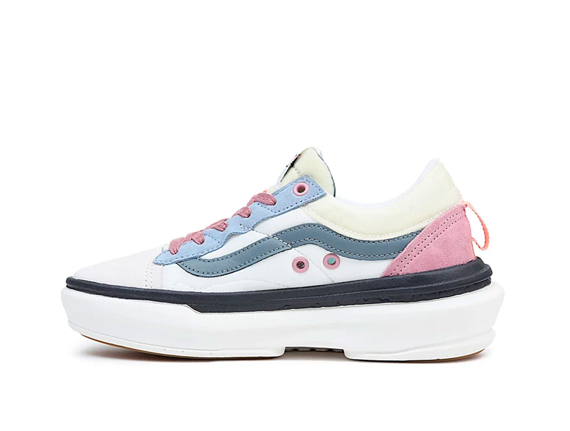 Zapatilla Vans Old Skool Overt Plus Cc Mujer Blanco 2