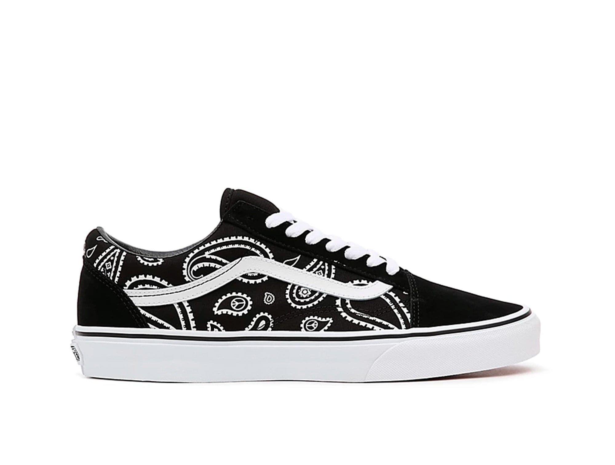 Zapatilla Vans Old Skool Peace Paisley Unisex Negro 1