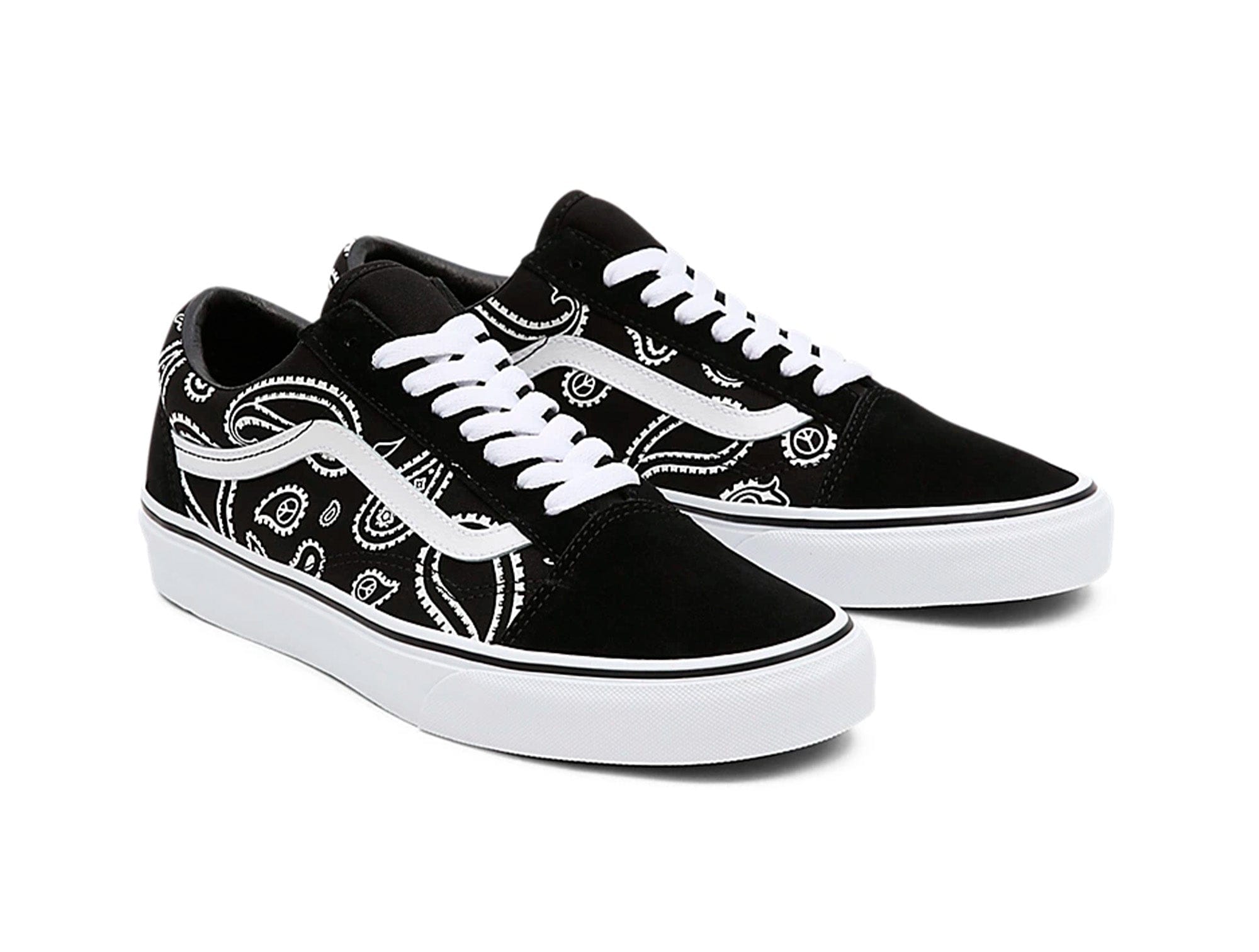 Zapatilla Vans Old Skool Peace Paisley Unisex Negro 4