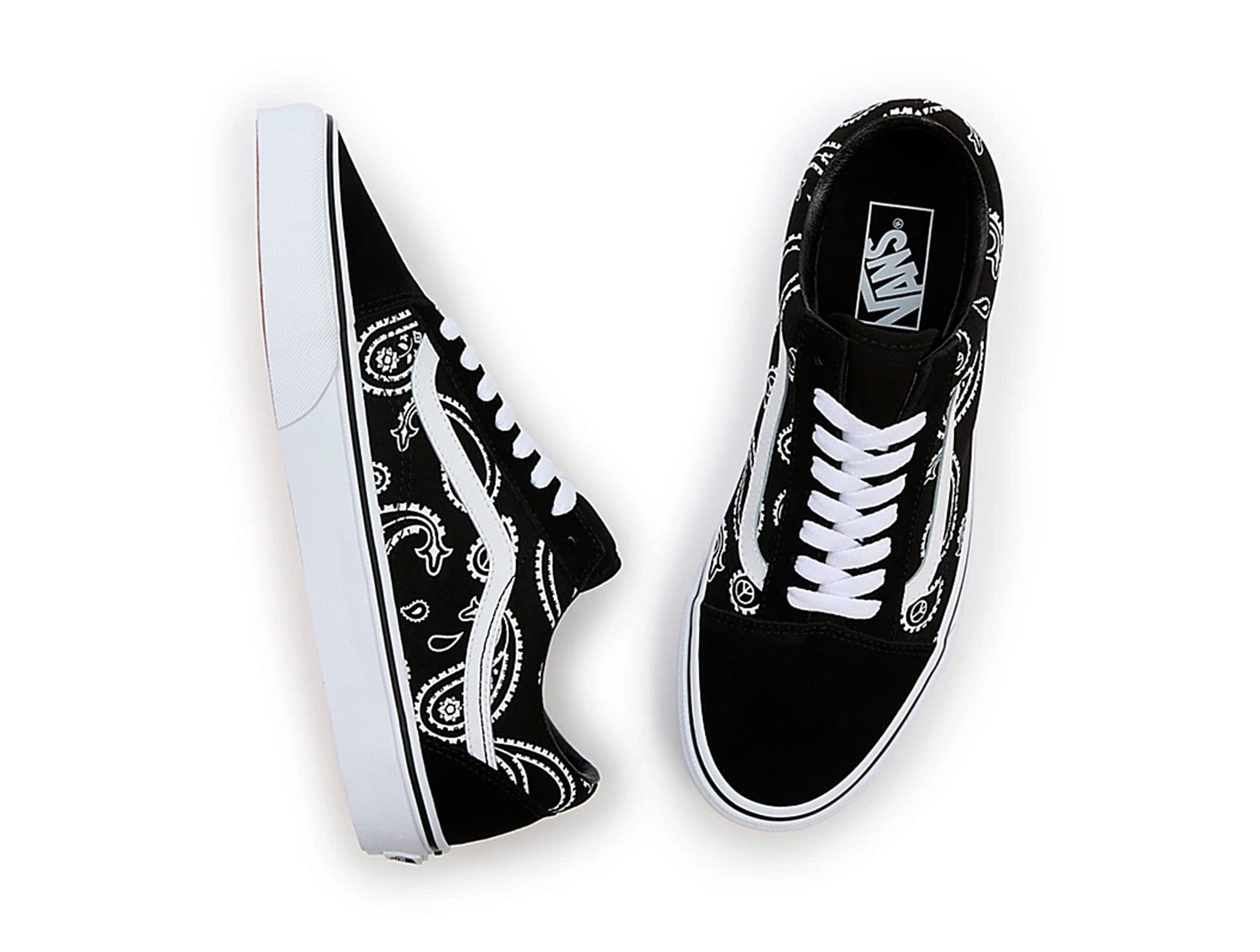 Zapatilla Vans Old Skool Peace Paisley Unisex Negro 5