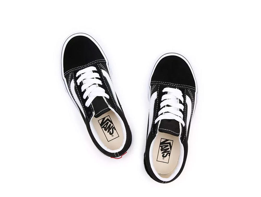 Zapatilla Vans Old Skool Plataforma Junior Negro 6