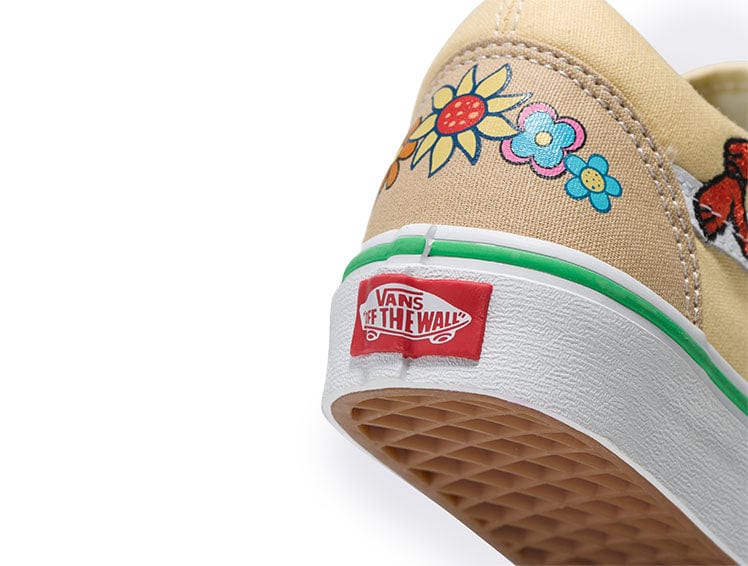 Zapatilla Vans Old Skool Sesamo Junior Amarillo 3