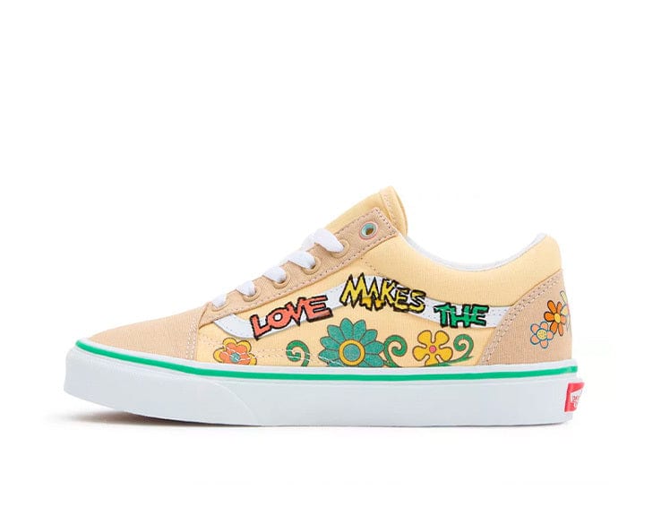 Zapatilla Vans Old Skool Sesamo Unisex Amarillo 2