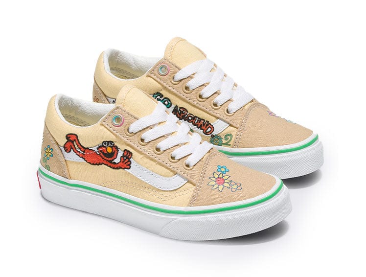 Zapatilla Vans Old Skool Sesamo Unisex Amarillo 3