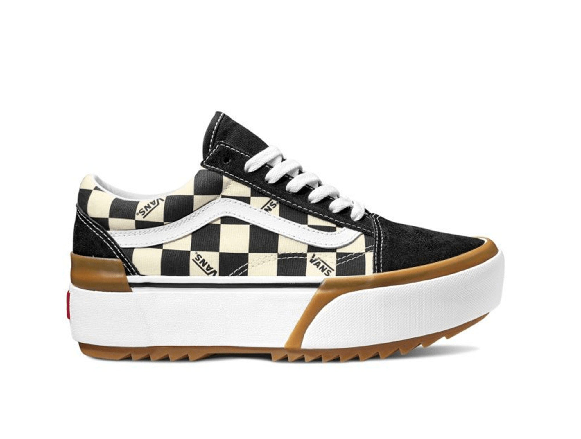 Zapatilla Vans Old Skool Stacked Mujer Negro 1